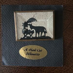 Pin Hand Cut Silhouette